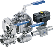 K­Ball Figure R110­R190 Ball Valve for Industrial and Process Applications